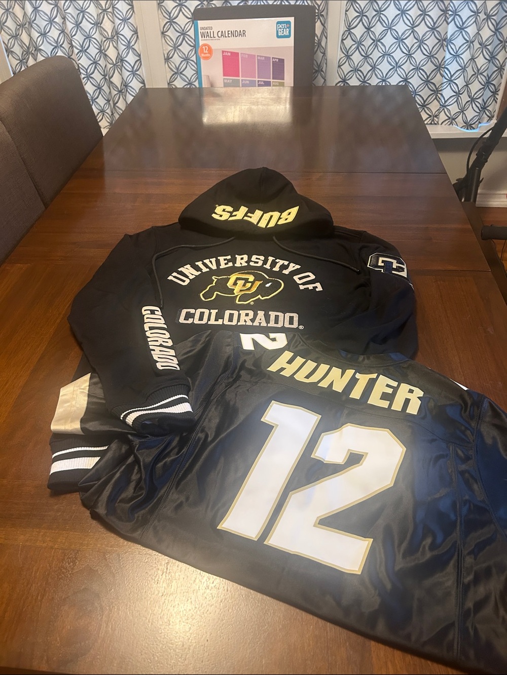 Men’s Colorado Black Hoodie & Jersey Set